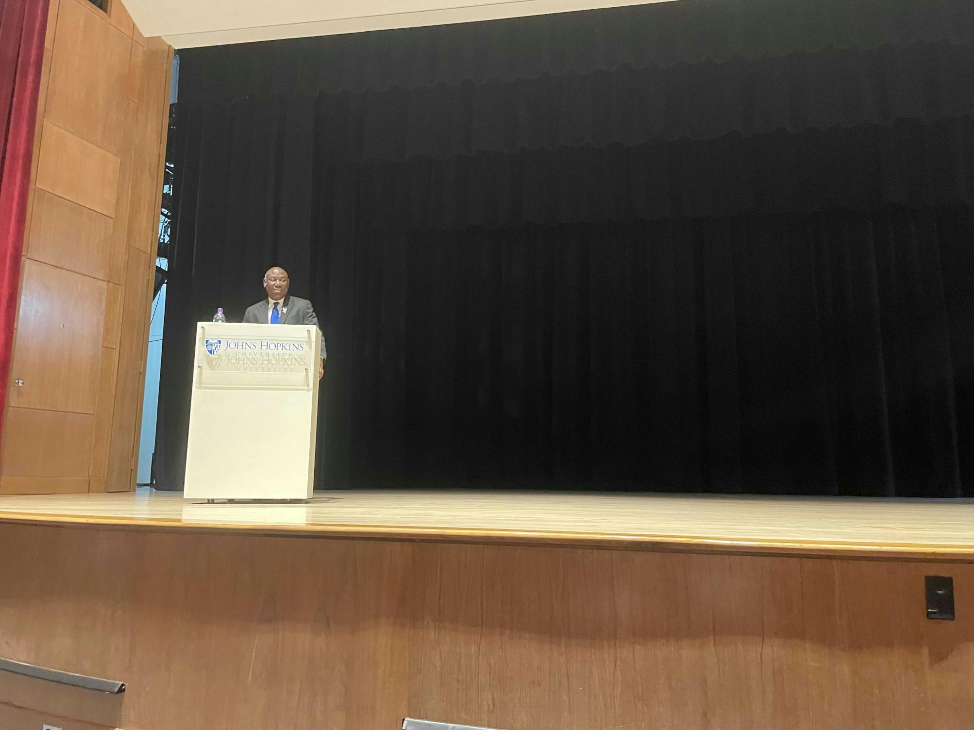 COURTESY OF GRETA MARAS
Crump emphasized that just because something is legal doesn't make it morally right, citing a litany of historical injustices that were allowed by the law.&nbsp;