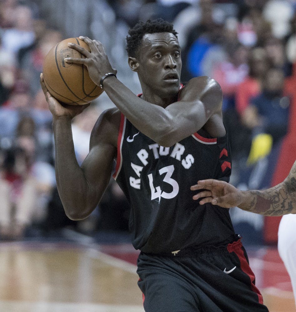 Keith Allison/CC BY-SA 2.0
Pascal Siakam has stepped up for Toronto in his third season with the team.