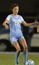 HOPKINSSPORTS.COM
Thea Harvey-Brown scored in a losing effort on Saturday in N.J.