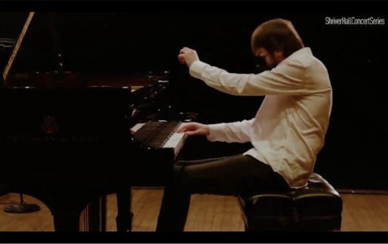 COURTESY OF SARAH JUNG
Daniil Trifonov showed off his musical talent to Hopkins students in a virtual recital.&nbsp;