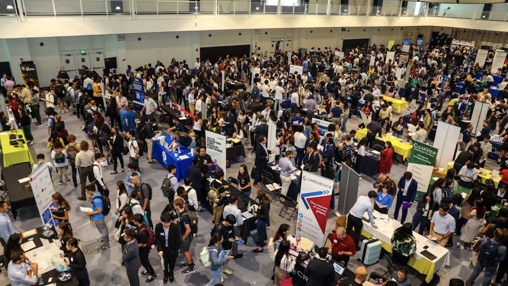 COURTESY OF JUSTIN LORTS
Over 2,000 students and 100 employers attended the Future Fest In-Person Career Fair seeking employment and recruitment opportunities.