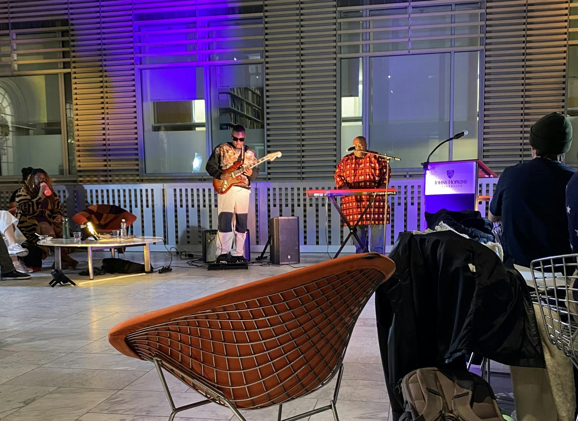 COURTESY OF ARUSA MALIK
Musicians John Tyler and Scott Patterson draw from the struggles and influences of diaspora communities in their work.&nbsp;