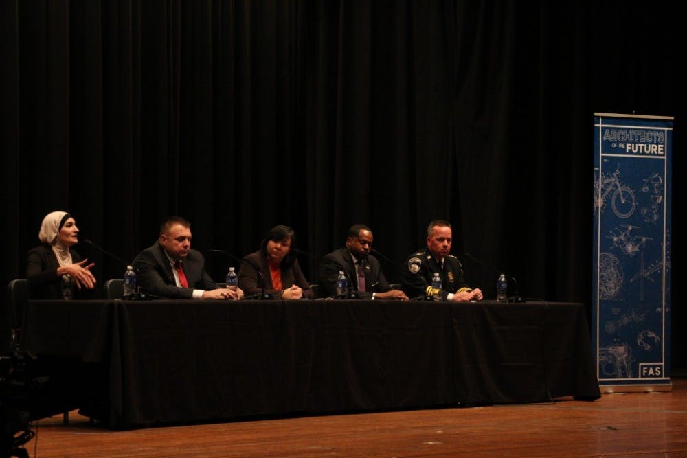  LEON SANTHAKUMAR/PHOTOGRAPHY EDITOR
The panel discussed a future where police are more held accountable for their actions in the U.S.