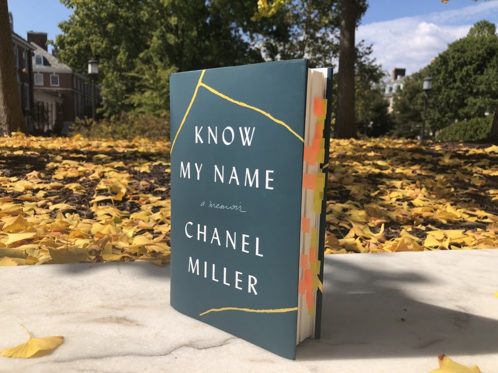 COURTESY OF RUDY MALCOM
Parekh ran out of sticky notes while marking her favorite parts of Chanel Miller’s book.