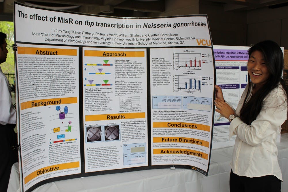 COURTESY OF MELYSSA HAUBENSTRICKER
Students presented their latest research at the PHSF conference.