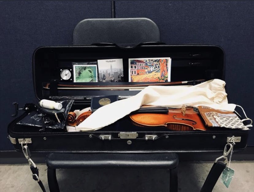 COURTESY OF JAE CHOI
Playing the violin has been an important pastime for Choi. 