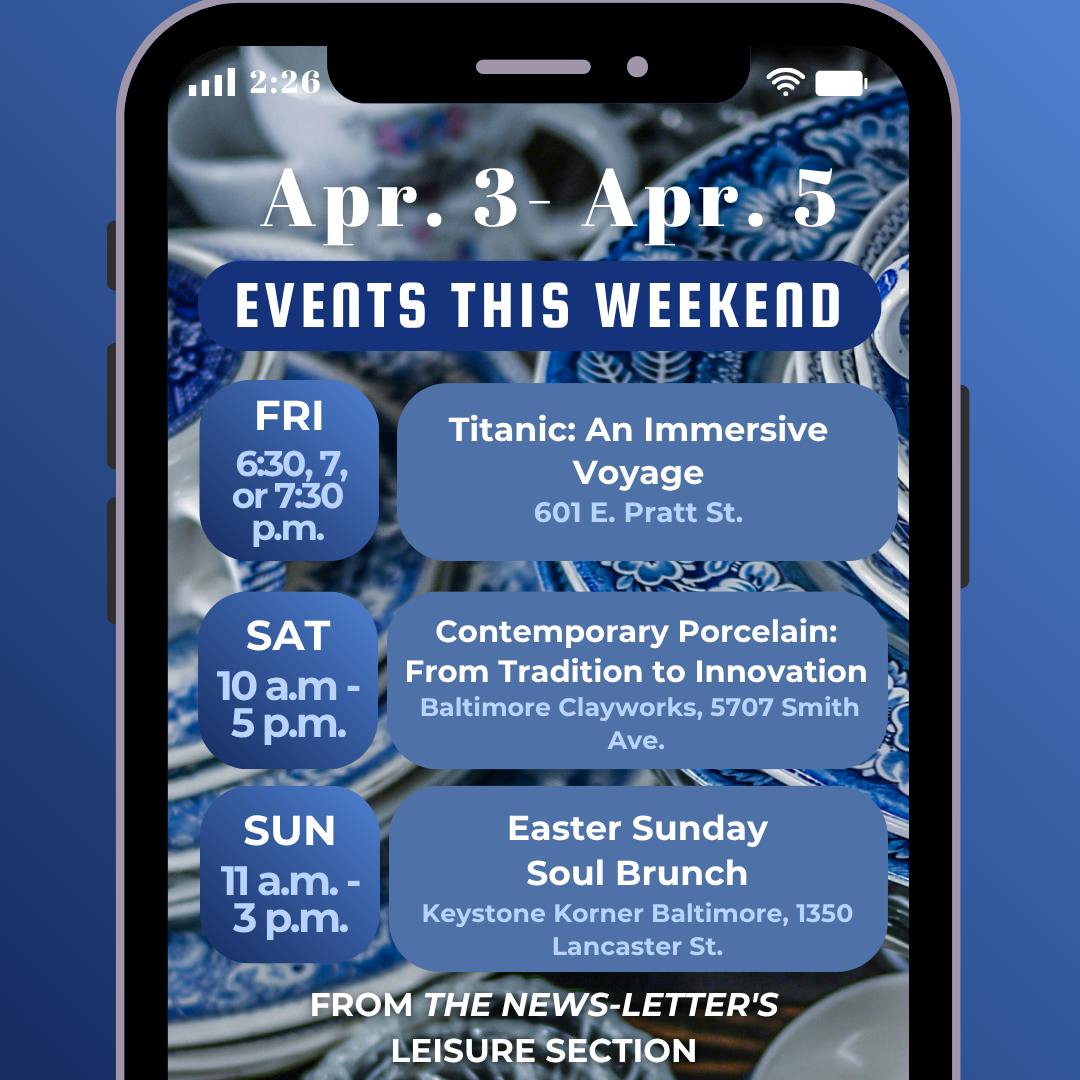 SYDNOR DUFFY / DESIGN &amp; LAYOUT EDITOR
Art exhibitions, food tours and Easter brunch shape this weekend’s lineup!