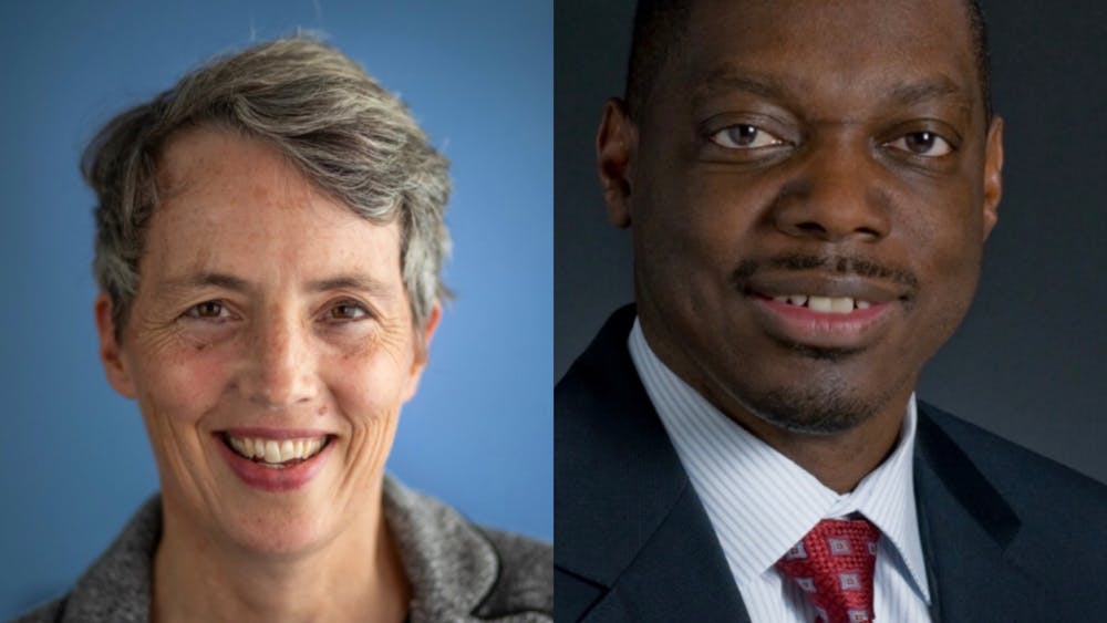 COURTESY OF SARAH SZANTON AND DARRELL GASKIN
Szanton (left) and Gaskin (right) are two of 10 Hopkins faculty members elected to the National Academy of Medicine.