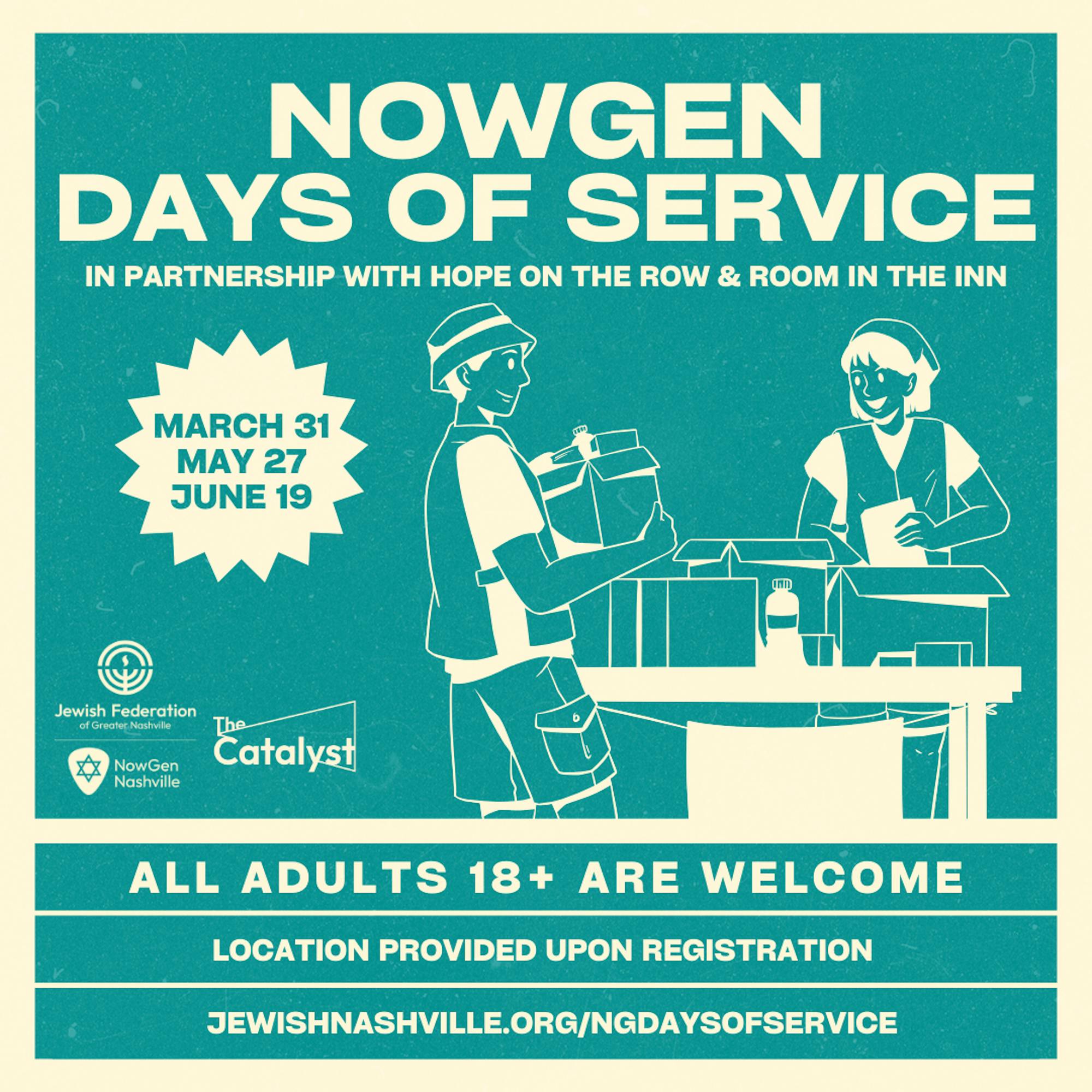 Nowgen days of service - All 3