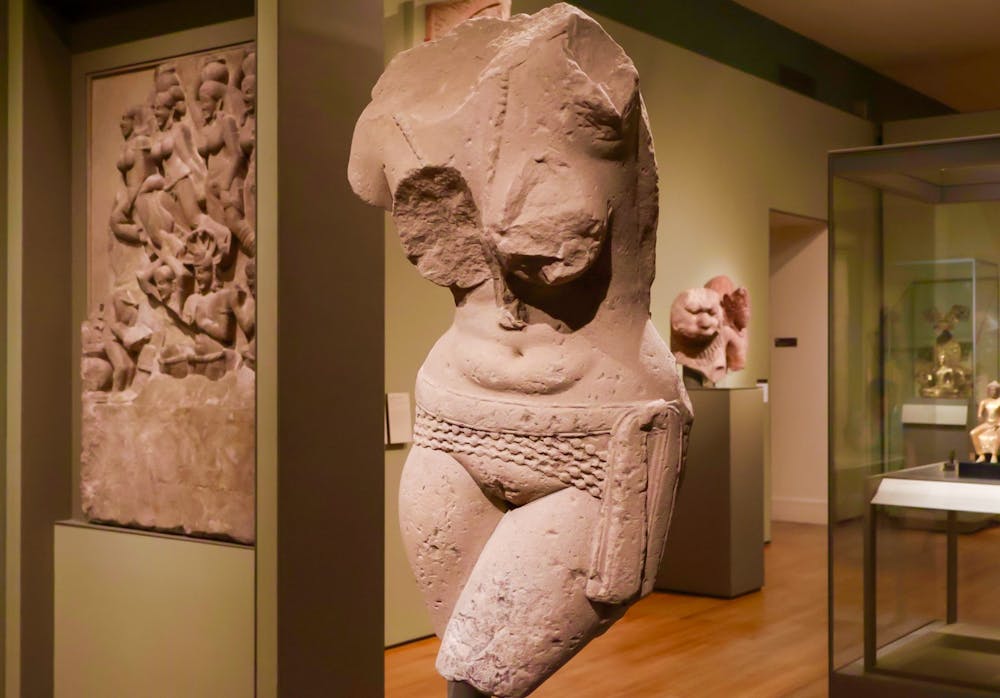 Sandstone and schist sculpture: Buddhist art at the Museum of Fine Arts