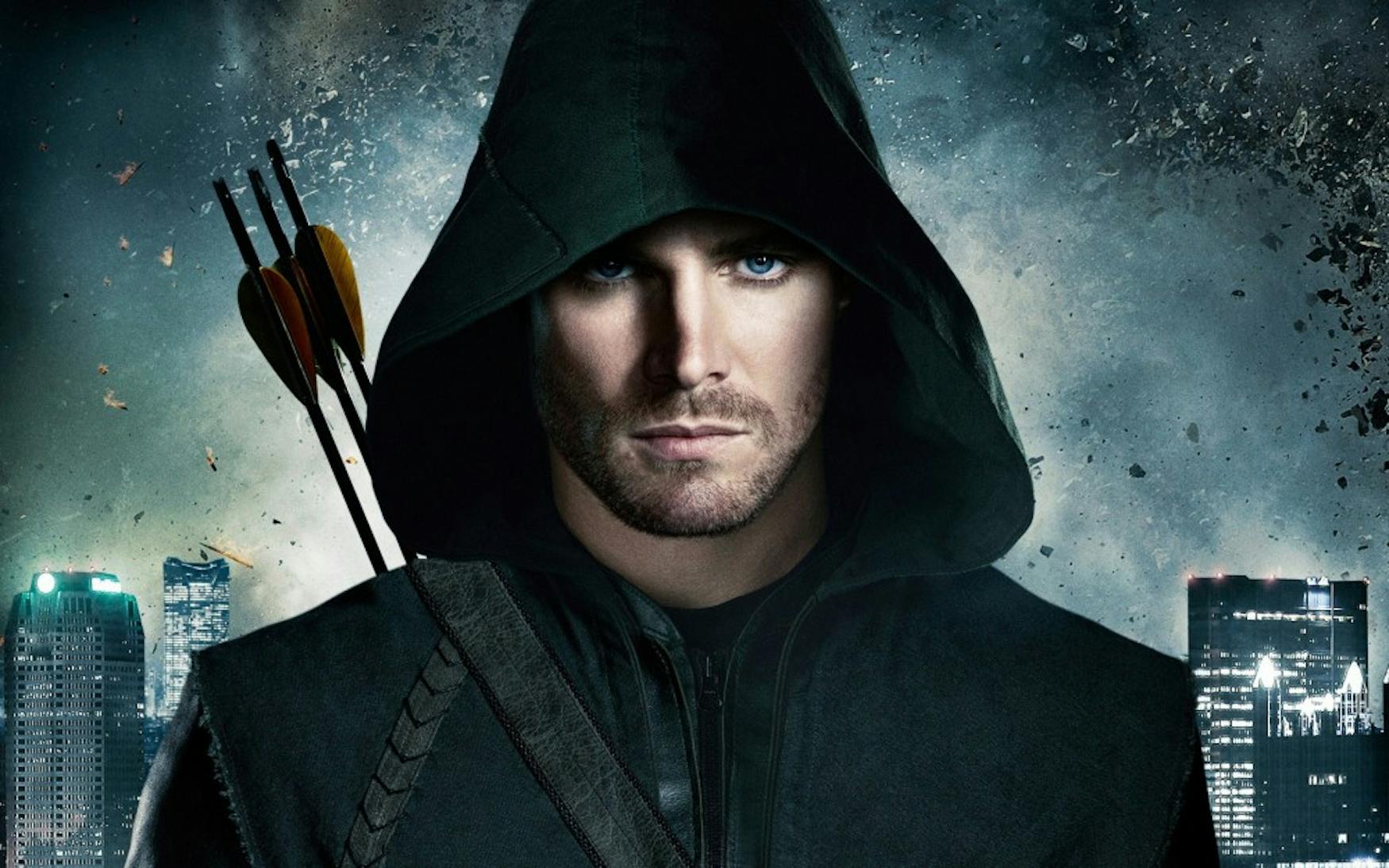 STRAIGHT AND ARROW: Stephen Amell plays Arrow on the CW show of the same name.