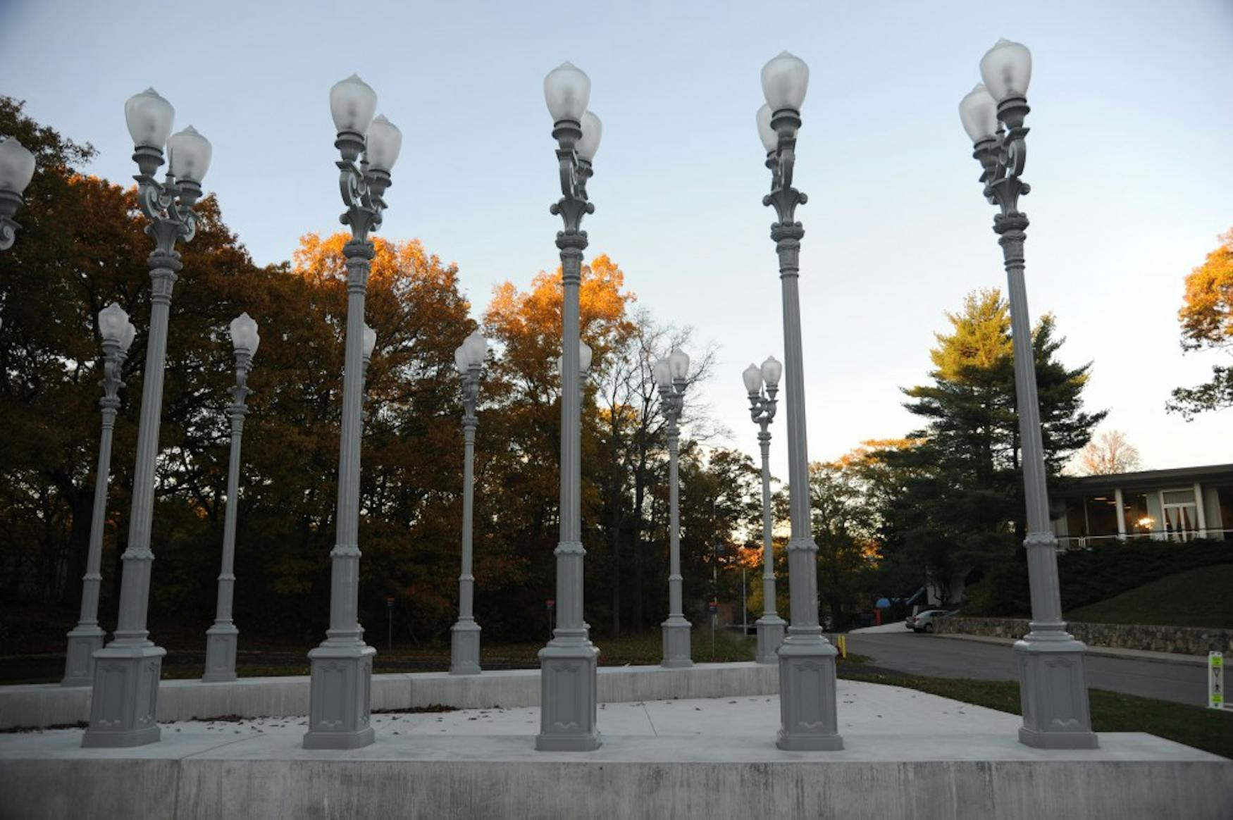 LIGHT THE WAY: “Light of Reason” by Chris Burden was the inspiration for the theme for this year’s Festival of the Arts.