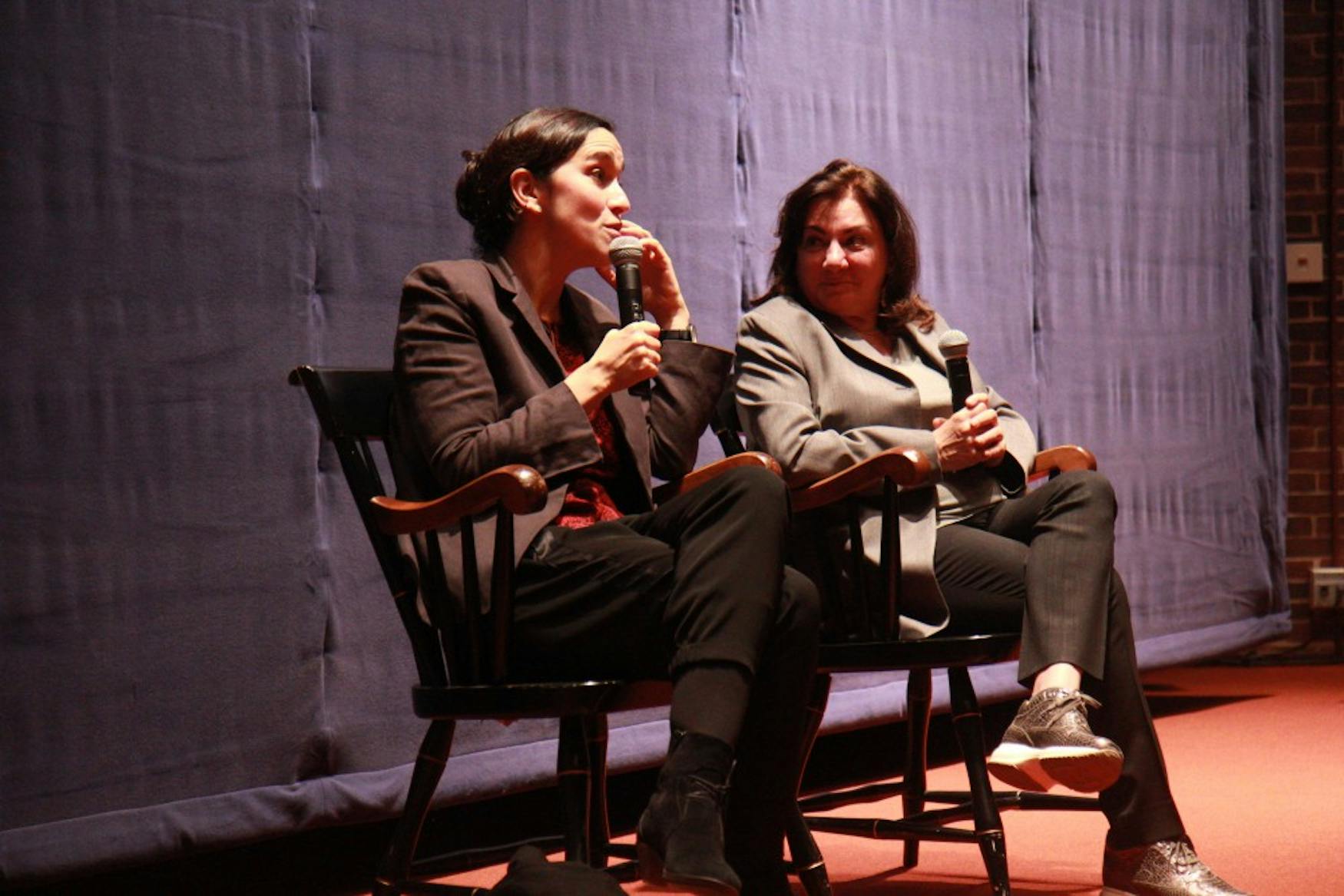 WOMEN IN POWER: Sarah Gavron answered questions about being a female director and about women’s rights in a talkback after a pre-theatrical early screening of her film “Suffragette.”