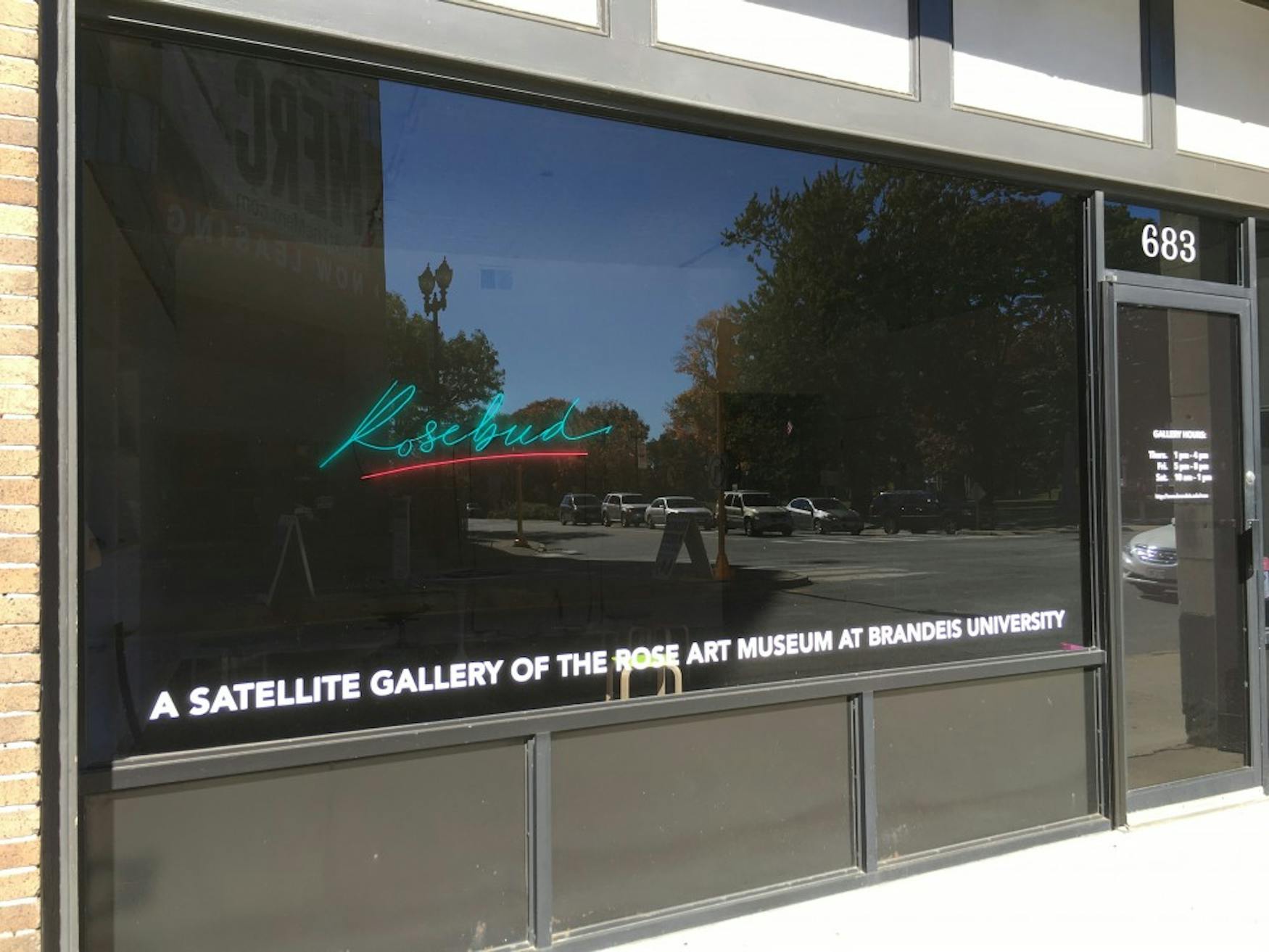 SATELLITE OF ART: Rosebud is a satellite gallery of the Rose Art Museum. It hopes to build a greater connection to Waltham residents. 