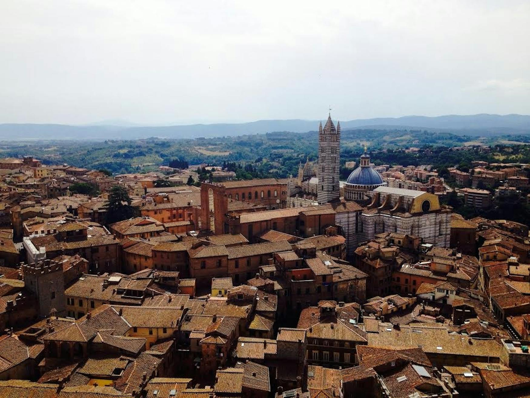 A HISTORIC CITY: Students on the Brandeis in Siena program this summer, traveled to Siena, Italy to    immerse themselves in studio art and art history.