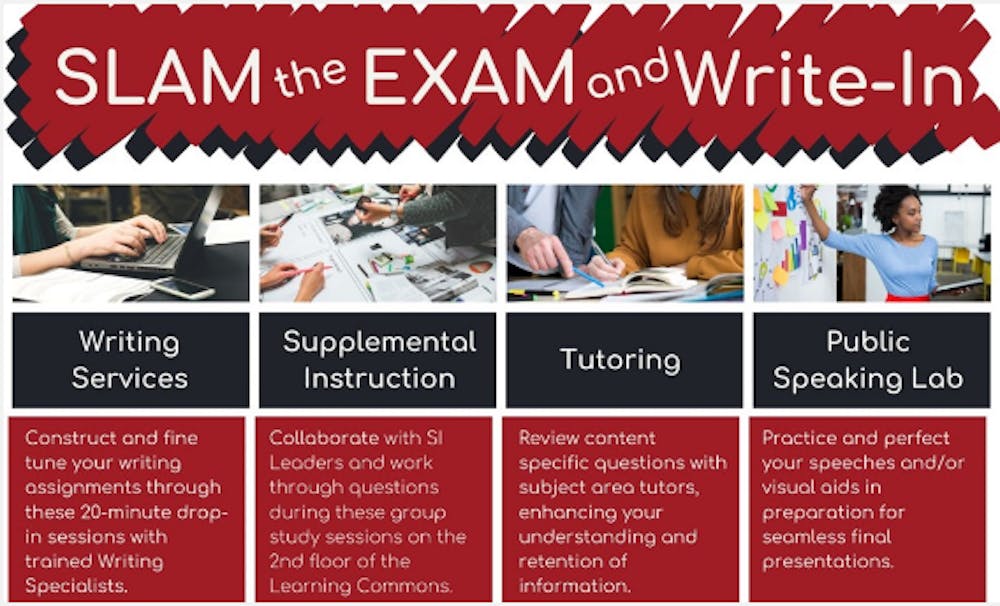 SLAM the EXAM and Write-In