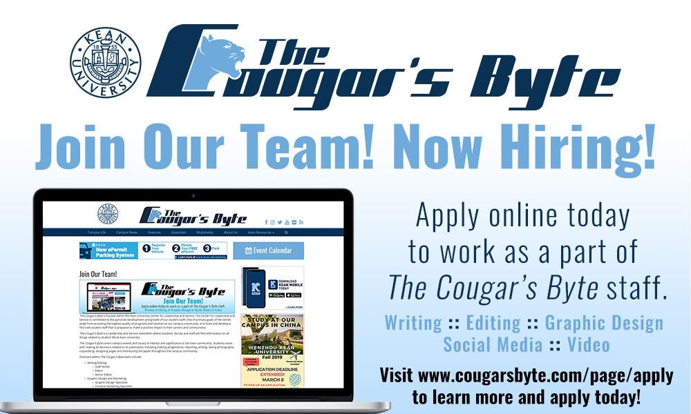 Now Hiring! The Cougar's Byte: Writing, Editing, Design and Video Staff