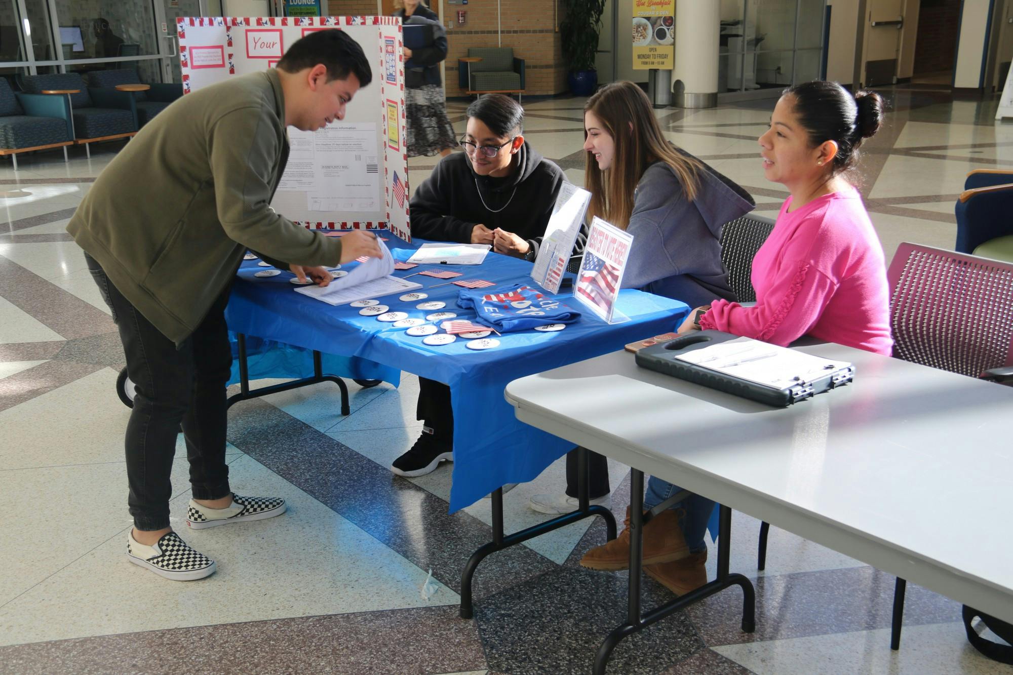 Voting Informational Tabling 4