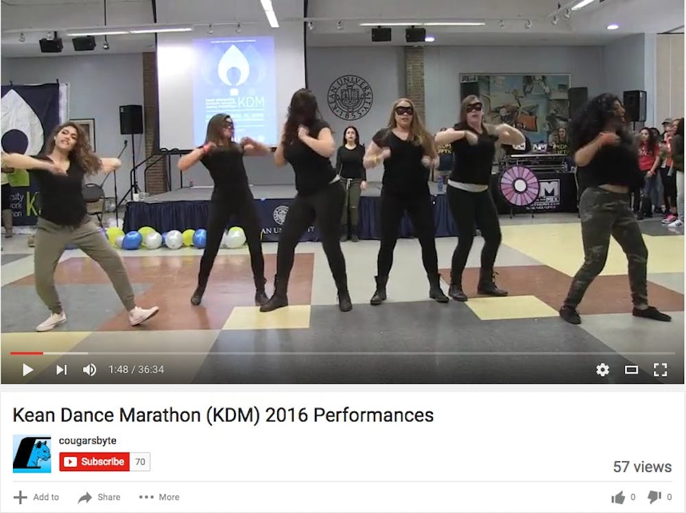 Kean Dance Marathon (KDM) 2016 Performances