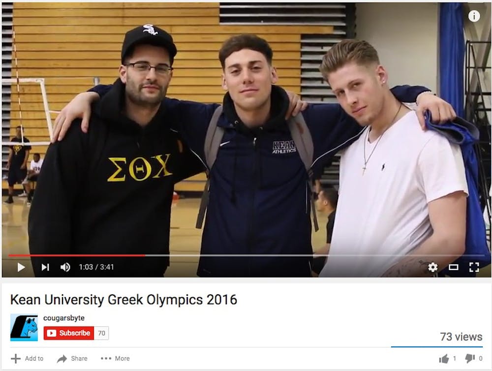 Kean University Greek Olympics.