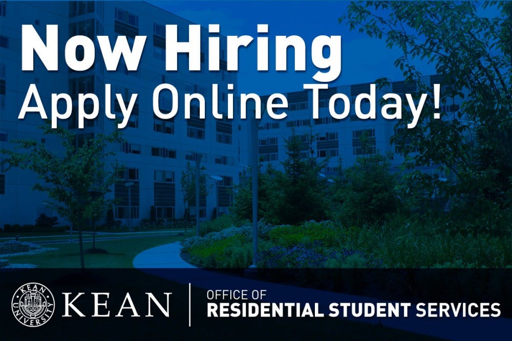 Residential Student Services Is Hiring for Summer 2018!
