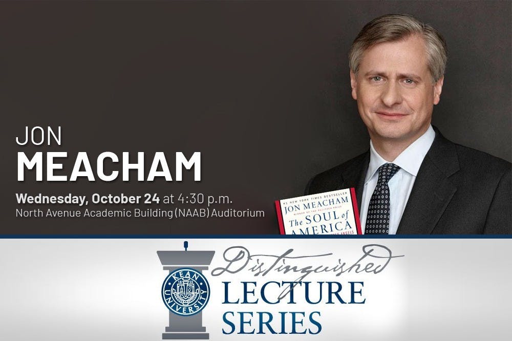 Jon Meacham Kicks Off Distinguished Lecture Series!