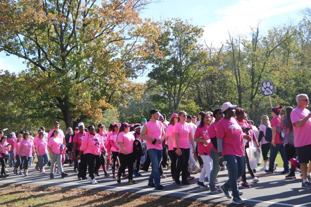 Kean Makes Strides Against Breast Cancer