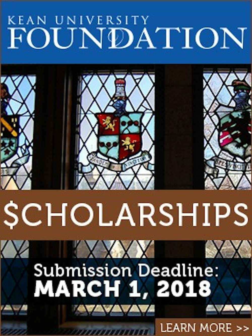 Kean University Foundation Scholarship is Available!