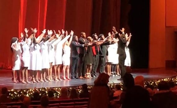 Kean Gospel Choir at Radio City 