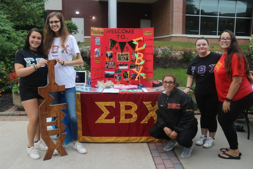 Sigma Beta Chi at Kean Day 2018