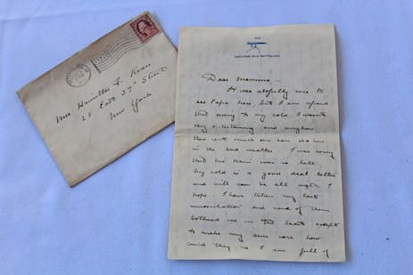 John Kean Letter