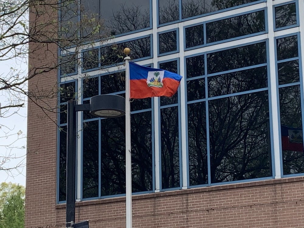 Haitian Flag Raising