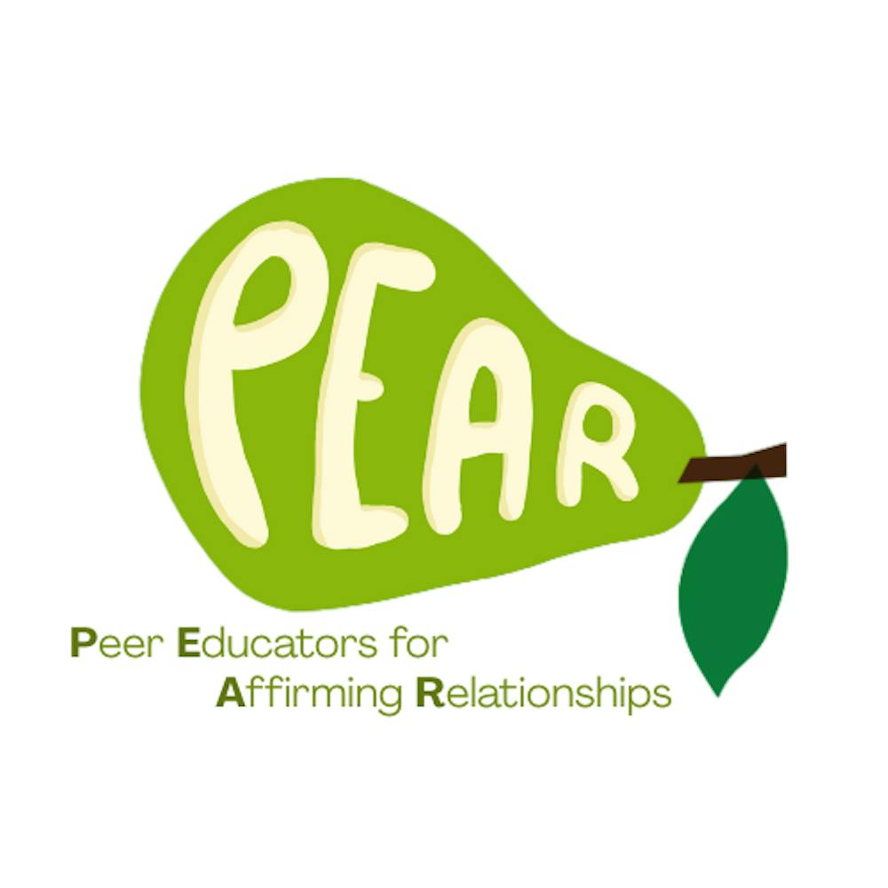 The logo for the new student group: Peers Educating for Affirming Relationships.