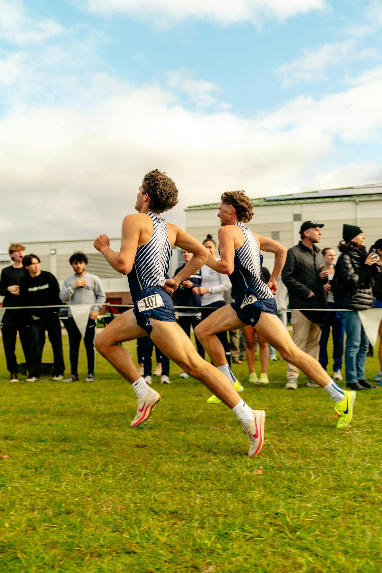 6 - Ben Hughes and Ziggy Goddard matching stride at end of race.JPG