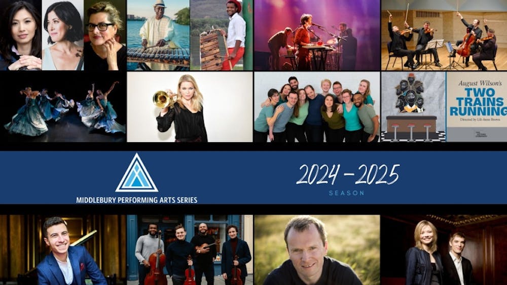 The fall 2024 Performing Arts Series Lineup.