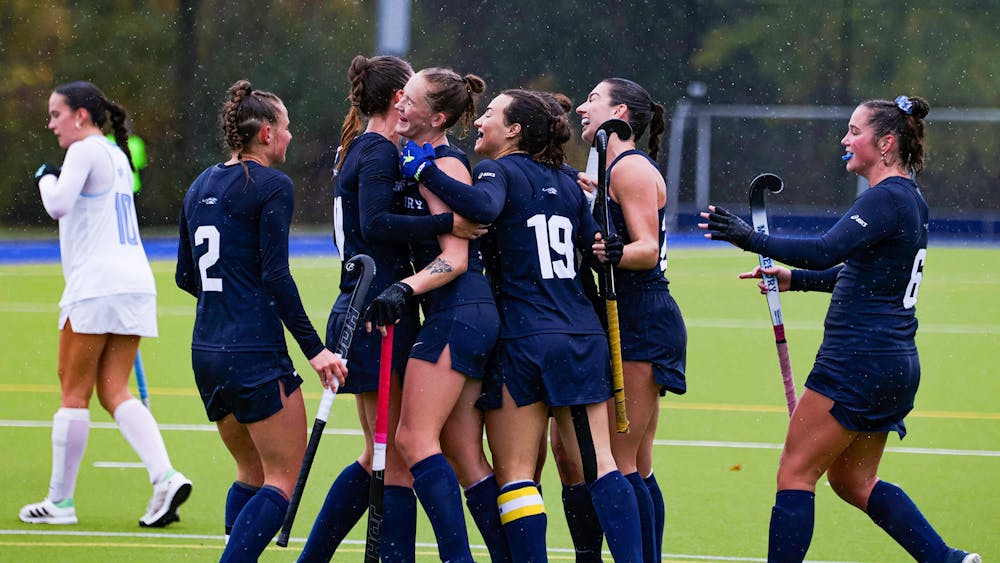<p>The field hockey team stormed to a 6-0 win over Tufts on Saturday. </p>
