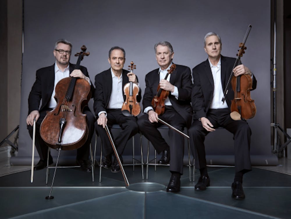 The Emerson String Quartet has performed at Middlebury 33 times.