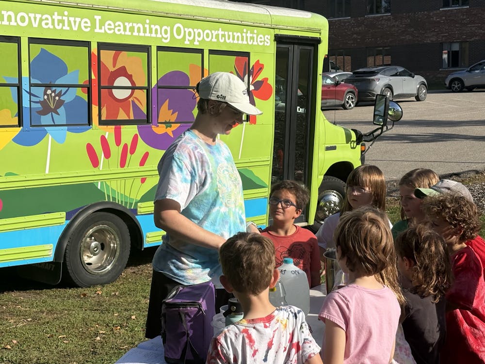 Kids at the ELP afterschool program participate in an ourdoor activity. Photo courtesy by ELP.