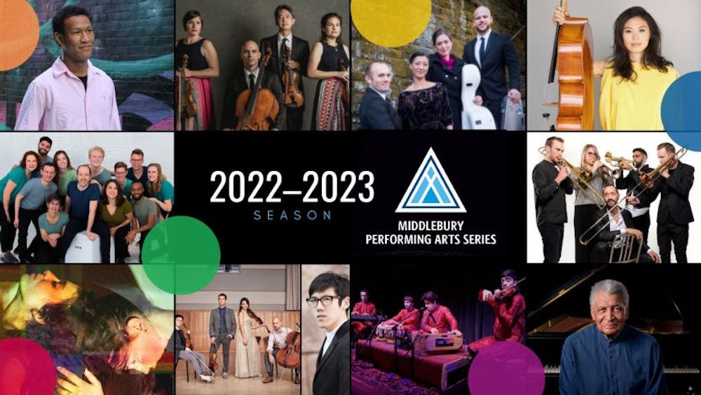 The Performing Arts Series mainly takes place in Middlebury’s Mahaney Arts Center (MAC)