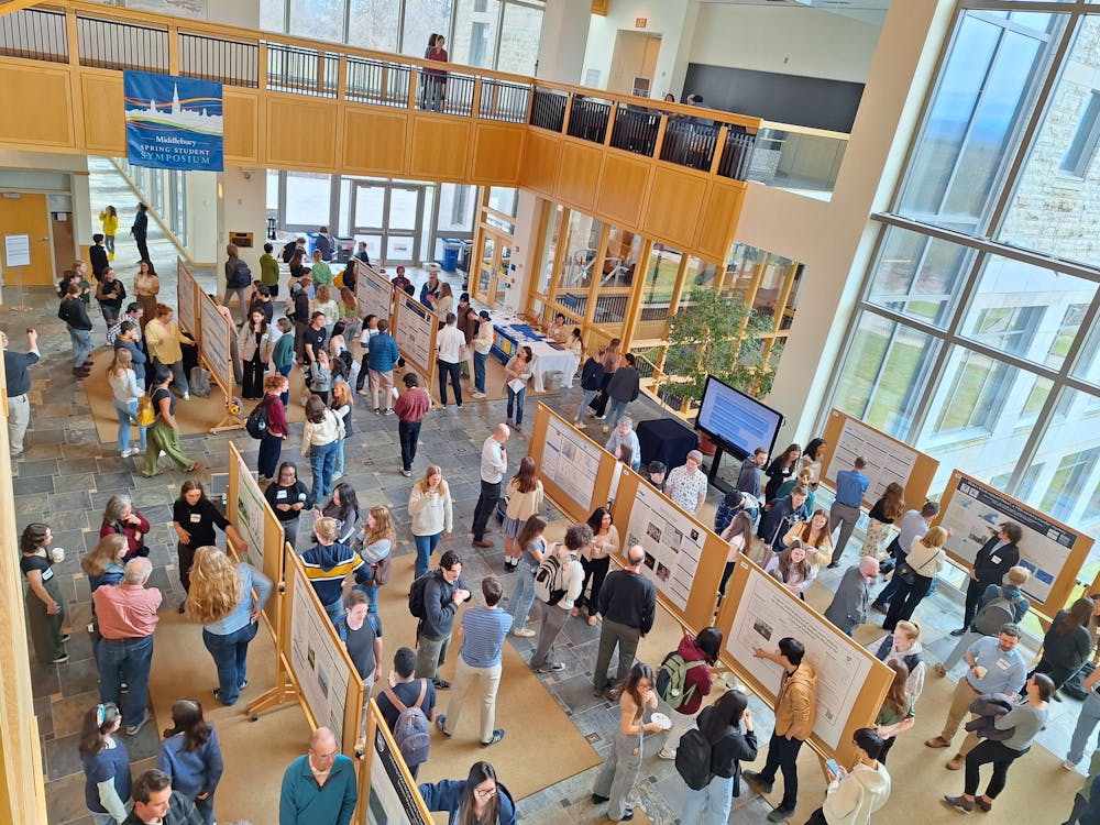 245 students presented at the 17th Spring Symposium.