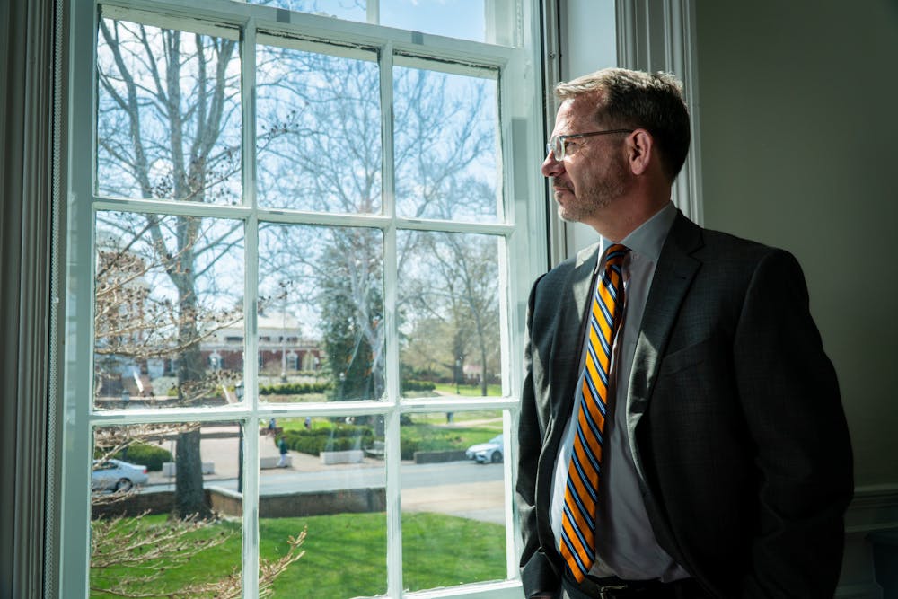 <p>Ian Baucom currently serves as Provost at the University of Virginia. He will become Middlebury&#x27;s 18th president on July 1, 2025.﻿</p>