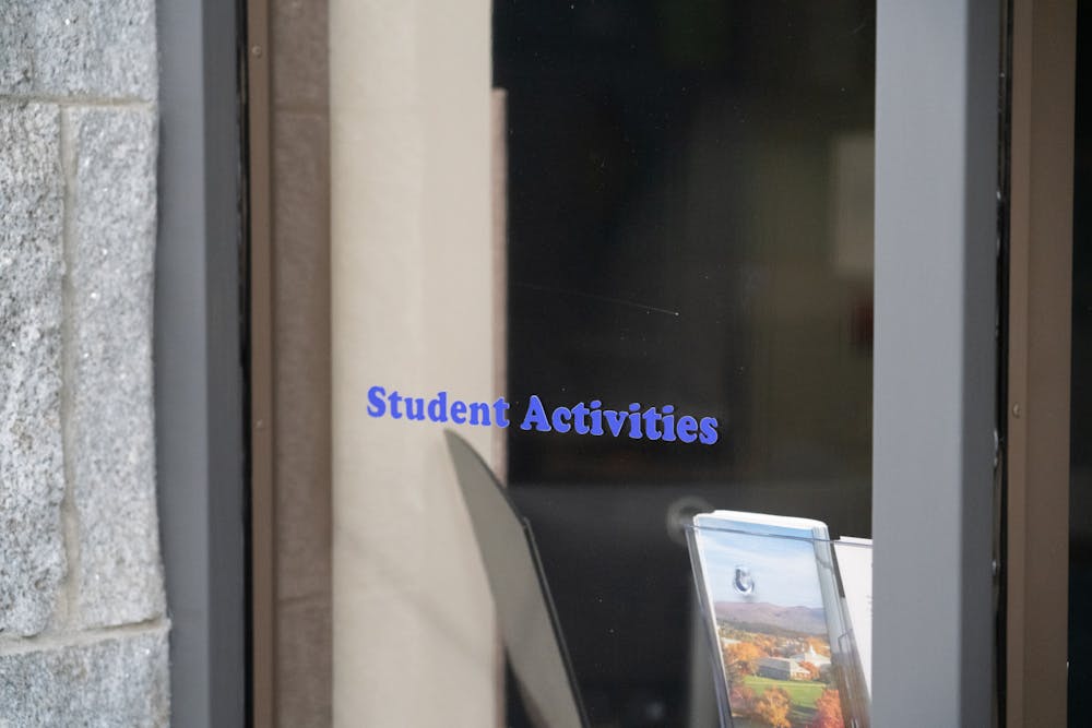 The front office of the Student Activities Office, which is located in
McCullough Student Center.
