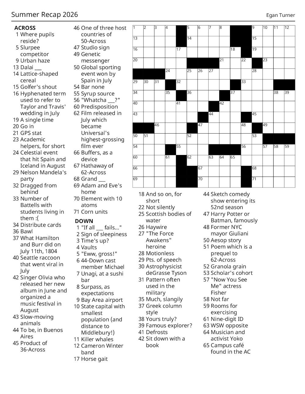 09/17/2026: Summer Recap