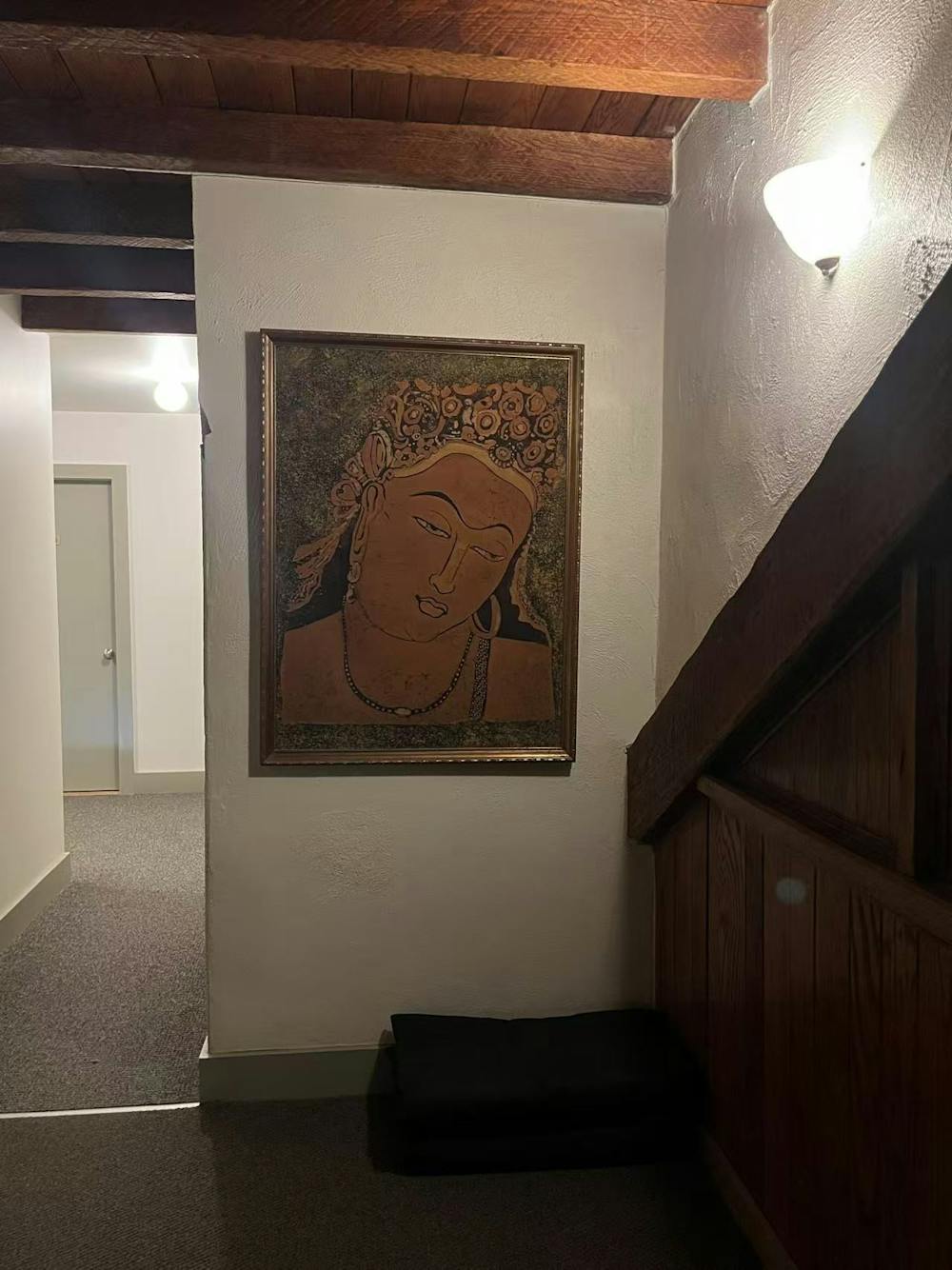 A picture from inside the Zen Mountain Monastery.