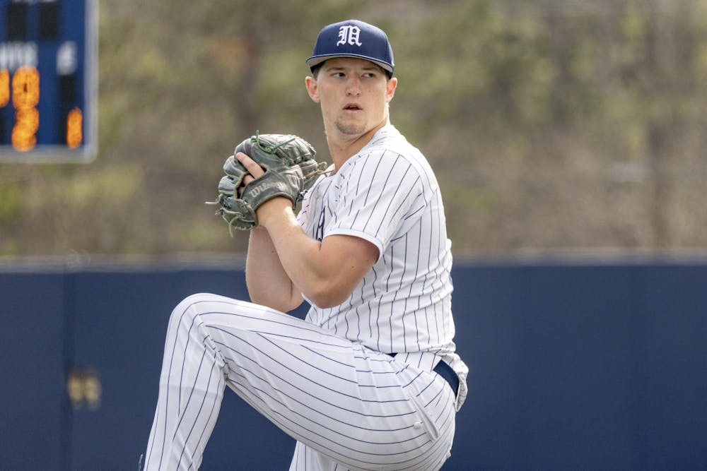 With 53 pitching appearances, Dylan Knightly tied for the most of any Panther in program history.