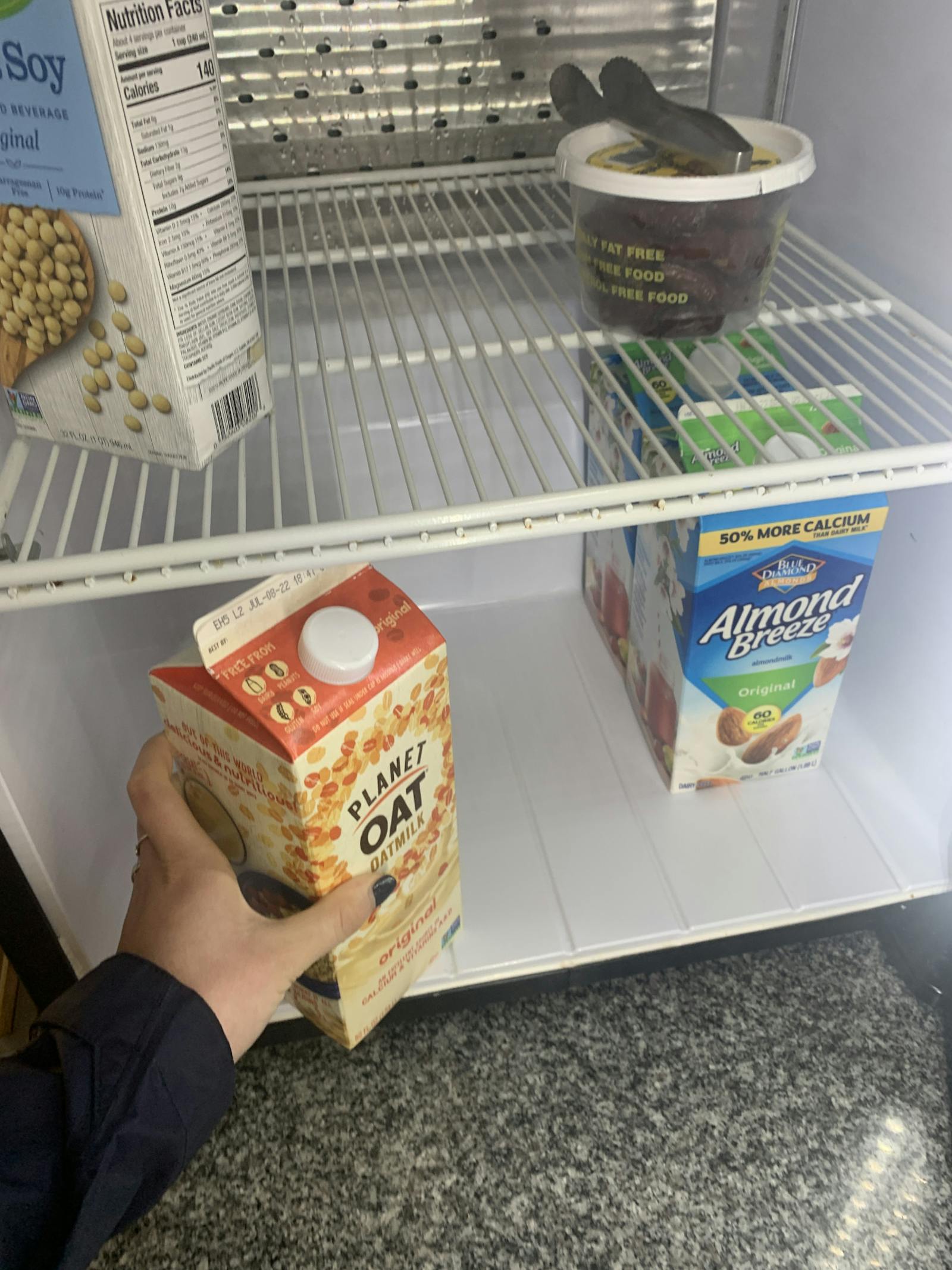 Nationwide nondairy milk shortage limits options in Crossroads, dining