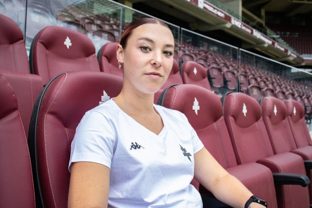 Elise Morris '22.5 signed for FC Metz Féminine in August of this year.