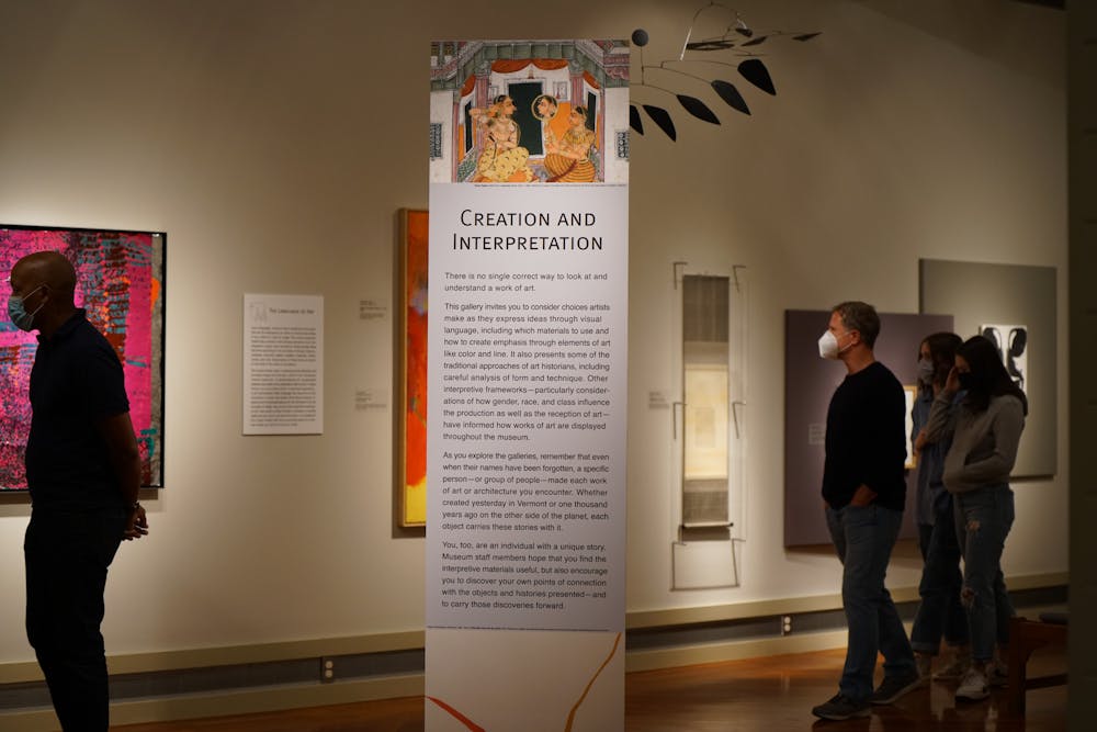 The Middlebury College Art Museum underwent an extensive rehang around a new organization concept that groups art by theme rather than chronology or region.