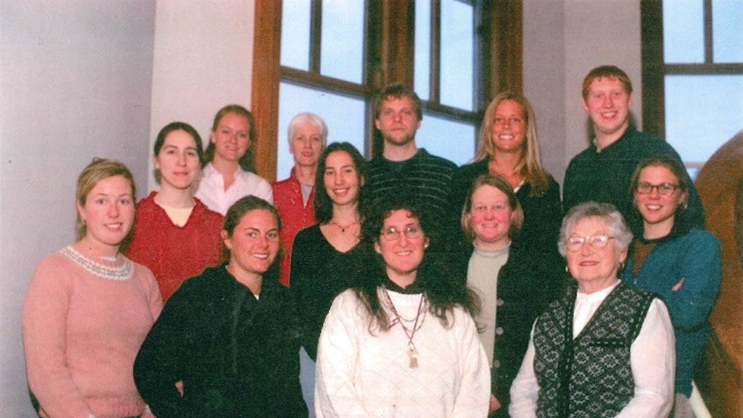 Jason (upper right corner) in College 2003.jpg