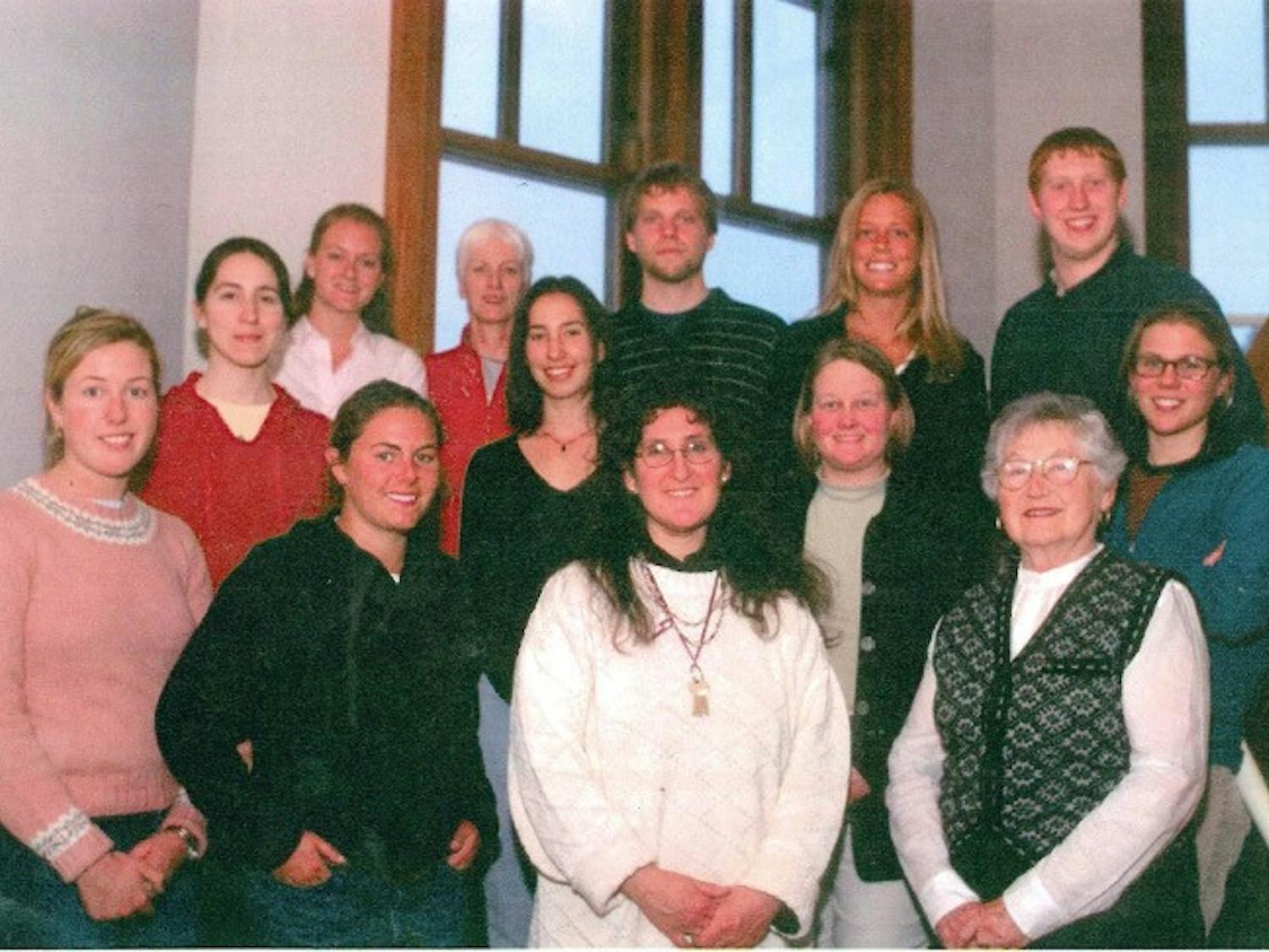 Jason (upper right corner) in College 2003.jpg